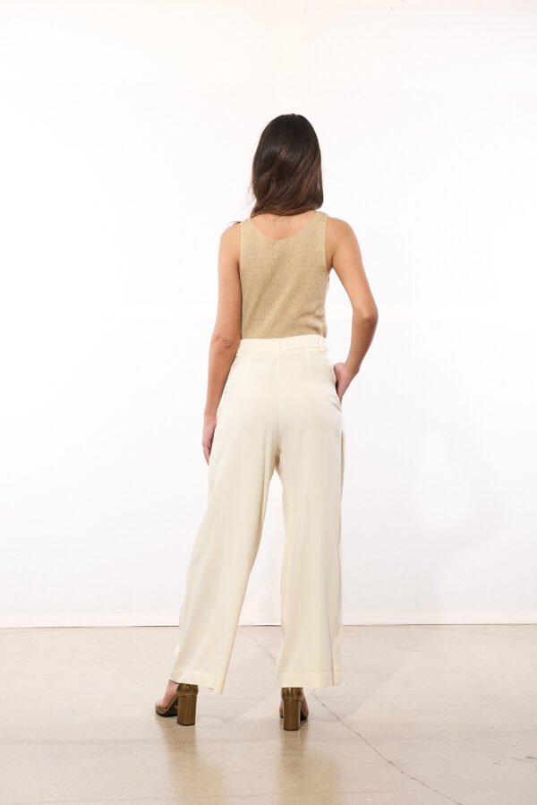 MEIMEIJ PANTALONE VANIGLIA - immagine 2