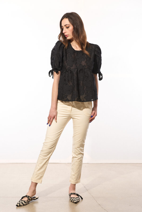 MEIMEIJ BLUSA NERO - immagine 5