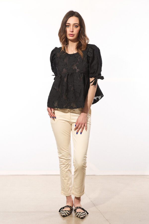 MEIMEIJ BLUSA NERO - immagine 4
