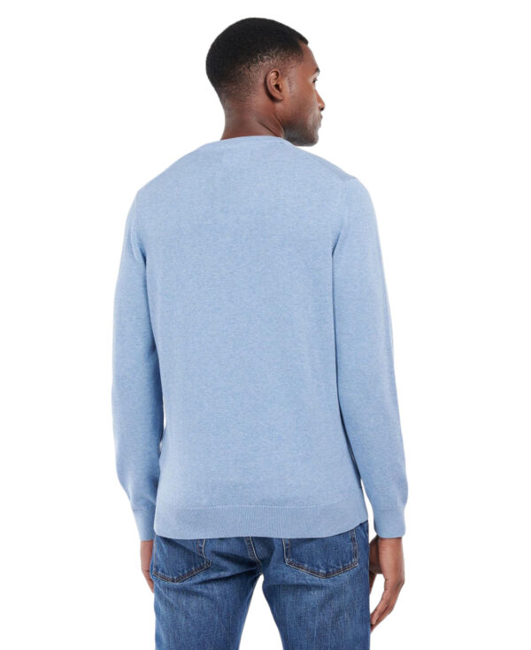 BARBOUR PIMA CNECK SS23 DARK CHAMBRAY - immagine 2