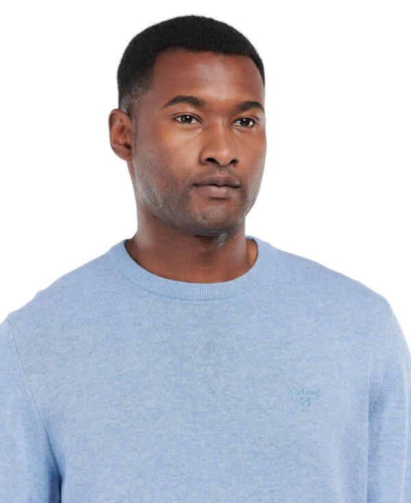 BARBOUR PIMA CNECK SS23 DARK CHAMBRAY - immagine 4