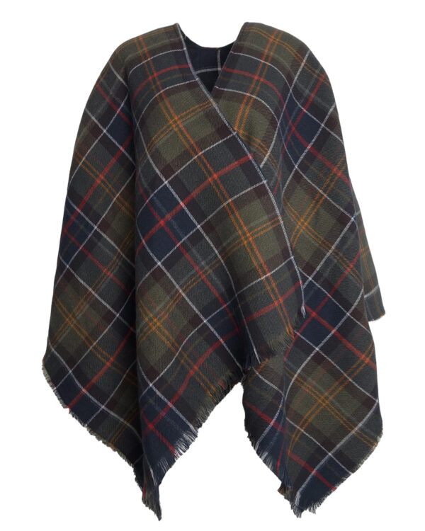 BARBOUR W MONTIETH SERAPE SCARF TARTAN - immagine 3
