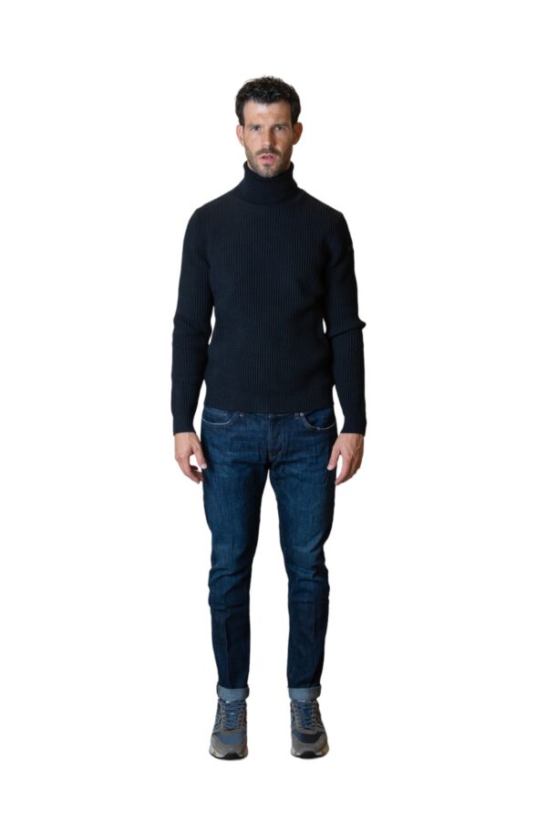 RRD COTTON 7 SAILOR KNIT BLU BLACK