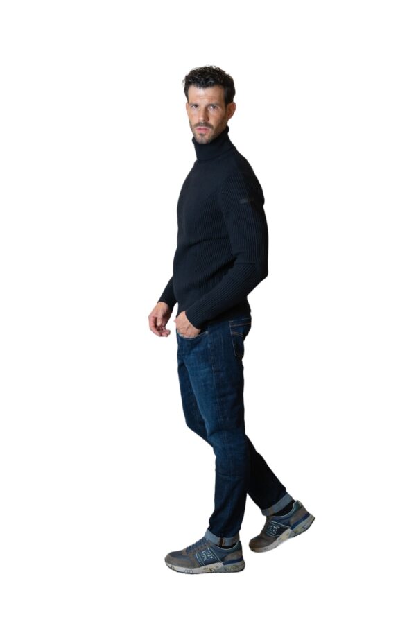 RRD COTTON 7 SAILOR KNIT BLU BLACK - immagine 4