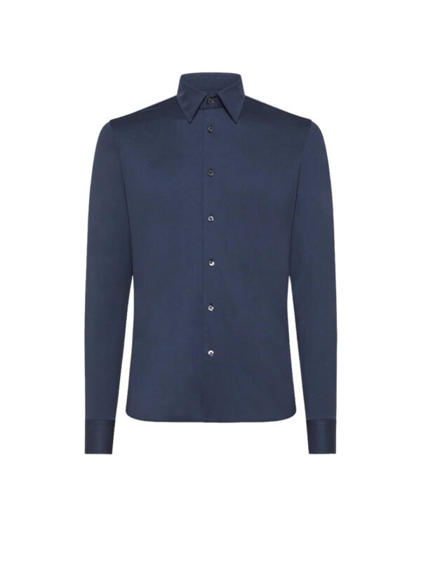 RRD OXFORD JACQUARD SHIRT BLU - immagine 7