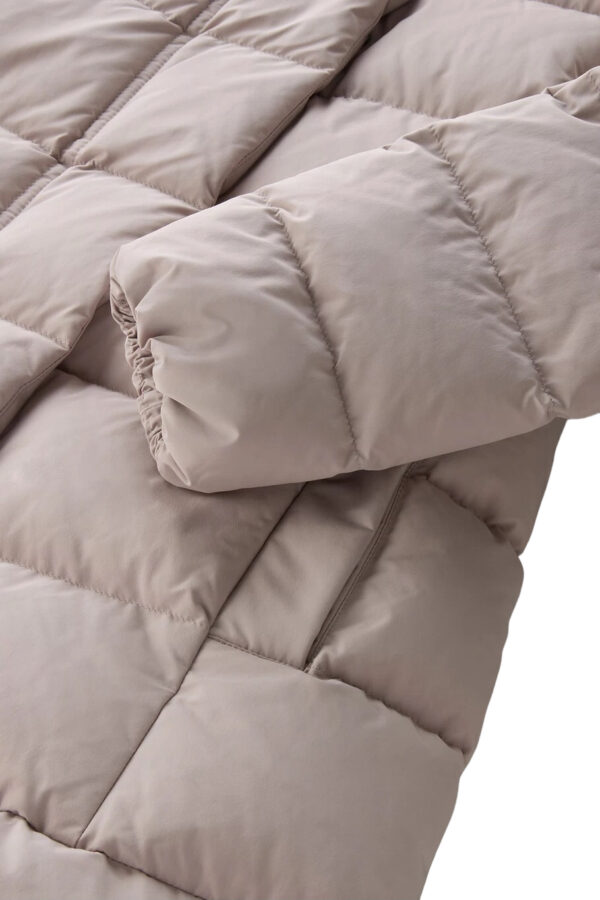 WOOLRICH PUFFY PRESCOTT PARKA TAUPE - immagine 8