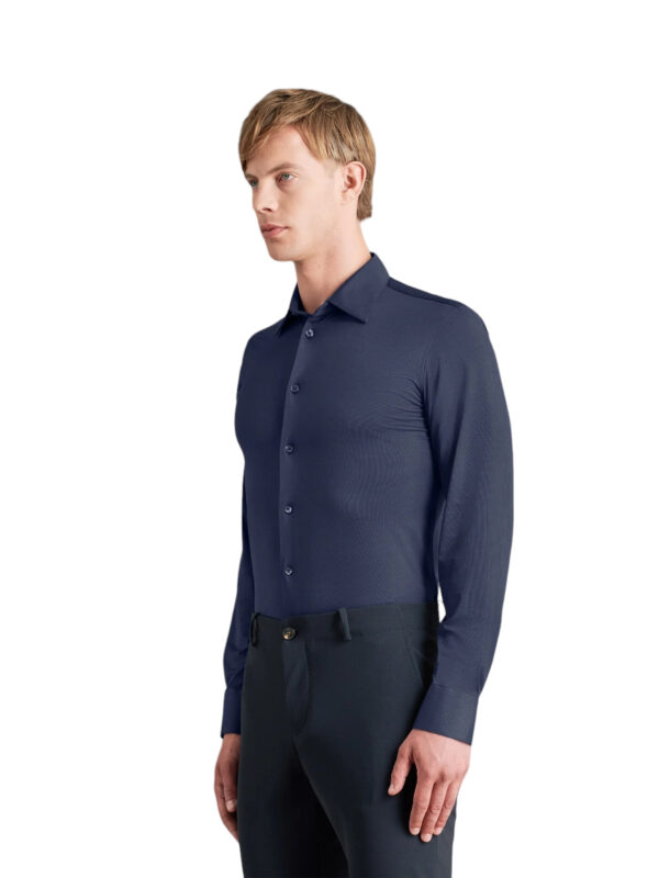 RRD OXFORD JACQUARD SHIRT BLU - immagine 3