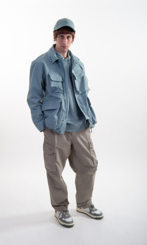Giacca C.P. Company Twill Zip Lens Jacket